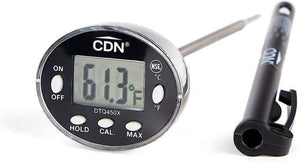 CDN - ProAccurate Black Quick Read Thin Tip Thermometer, Pack of 6 - DTQ450X - DISCONTINUED