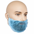 RONCO - Easy Breezy Non-Woven Blue PP Beard Cover, 100/Pack - 1795