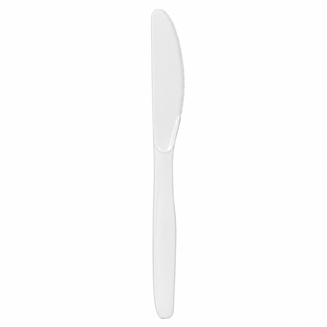 Empress - Medium Weight Polypro White Knives, 1000/Cs - E175003
