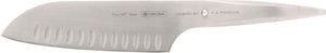 Chroma Knives - Silver 6.5-Inch Hollow Ground Santoku Granton Knife - P21