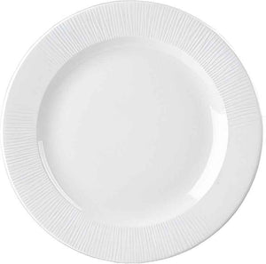 Churchill - Bamboo 8.25-Inch Super Vitrified Footed Plate, Pack of 12 - WHBALP81