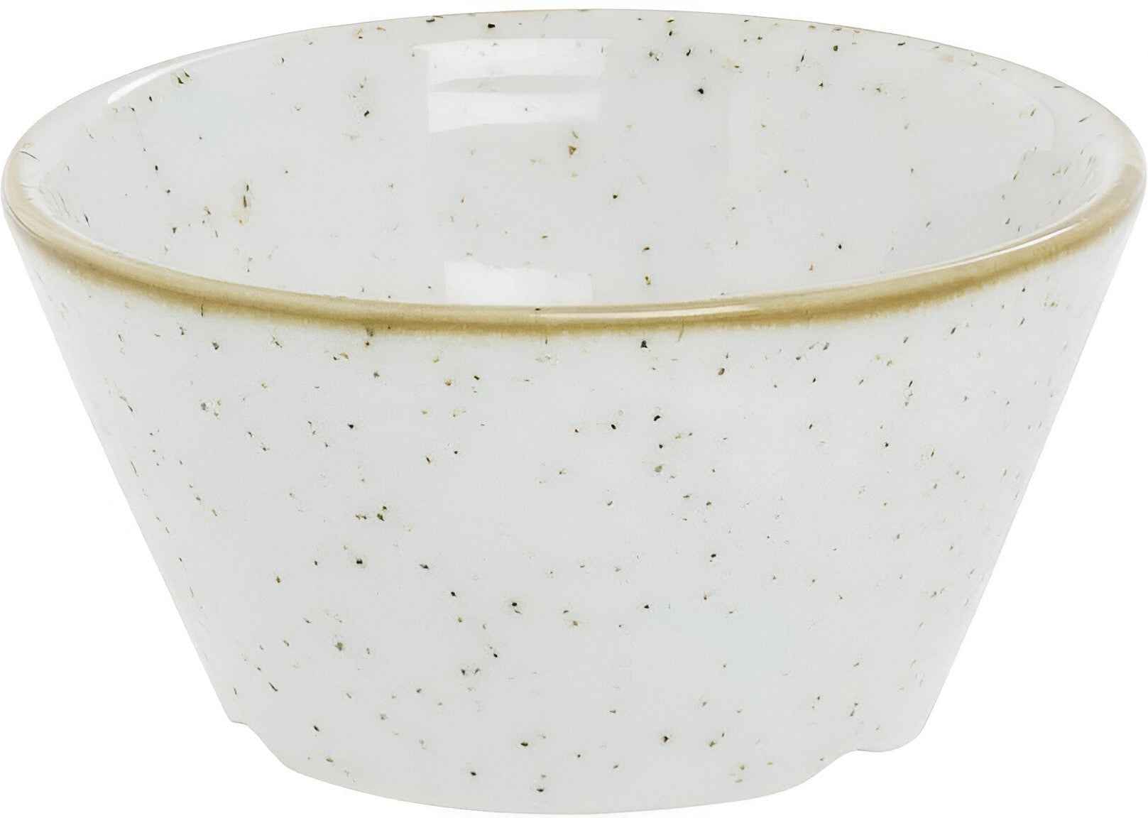 Churchill - Stonecast 3.1" Super Vitrified Barley White Sauce Dish, Pack of 12 - SWHSSD3 - DISCONTINUED