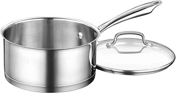 Cuisinart - Slate Blue 3 Qt Saucepan with Cover - 89FB193-18C