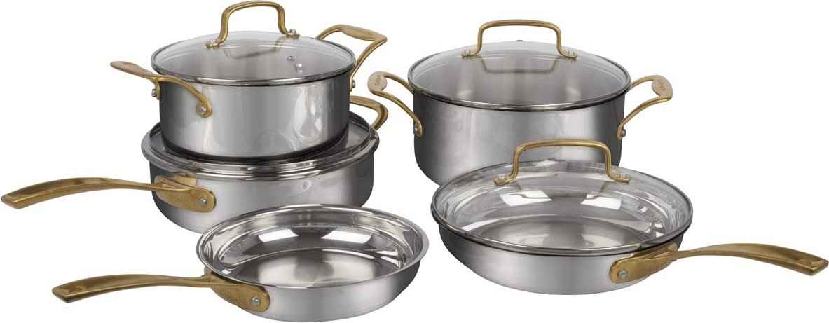 Cuisinart - 9 PC Metal Expressions Stainless Steel Cookware Set - 71-9BGDC - DISCONTINUED