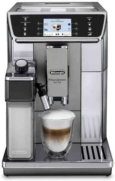 DeLonghi - PrimaDonna Elite Supper Automatic Espresso/Cappuccino Machine - ECAM65055MS - DISCONTINUED