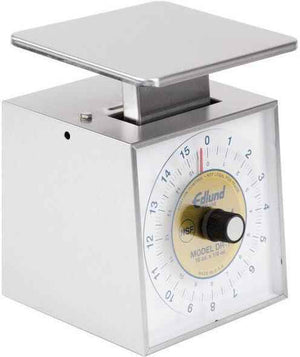 Edlund - Stainless Steel Deluxe 16 oz Portion Scale with 6-Inch x 6 3/4-Inch Platform - DR-1