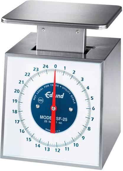 Edlund - Premier Series 5 lb Portion Scale with 6" x 6 3/4" Platform - SF-5