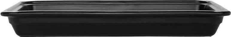 Emile Henry - Commercial 6.3 Quarts Coal Black Ceramic Full Size Insert Pan with 6.4-Litre Capacity - 91713401