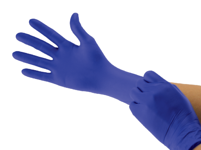 Cranberry Global - Evolve 300 Nitrile Powder Free Cobalt Blue Small Examination Gloves - 3306
