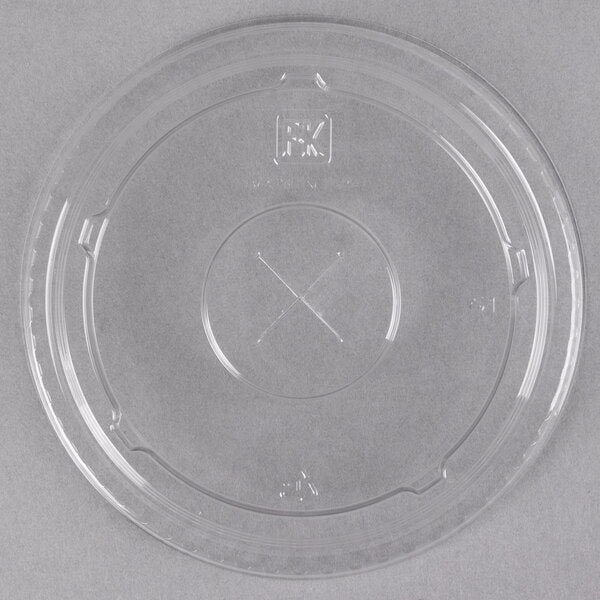 16-24 Oz Straw Slot Lid with Hole, 1000/cs - LKC16/24 (Special Order)
