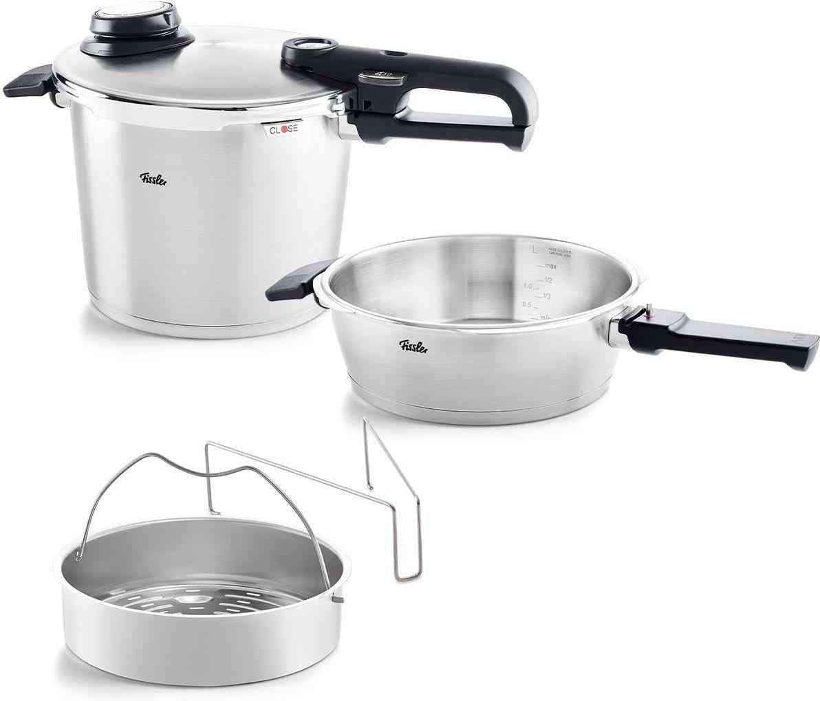 Fissler - 6.3 Qt Vitavit Premium Pressure Cooker and Skillet - 622-412-12-0700