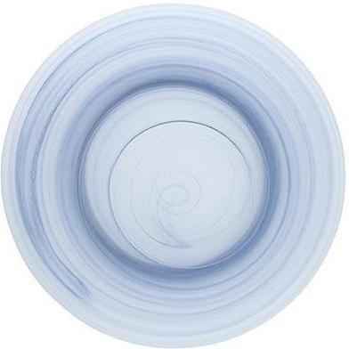 Fortessa - 12.25" La Jolla D&V Ink Blue Service Plates, Pack of 4 - 2600.INK.12