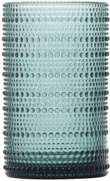 Fortessa - 13oz Jupiter D&V Sage Ice Beverage Glasses, Pack of 6 - DV.JUPITERSG.03