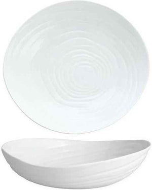 Fortessa - 9.25" Playa Blanca DVM Soup Bowls, Pack of 6 - DV.MD.FF6547W - DISCONTINUED