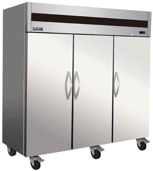 Ikon - Commercial 82-Inch Upright Top Mount Refrigerator - IT82R