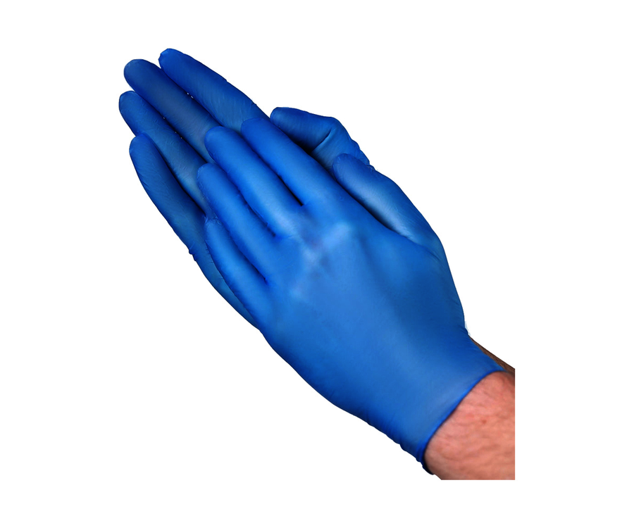 WIC Vinyl Medium Blue Multipurpose Gloves, 50/Bx - 1015517681