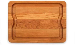 J.K. Adams - 16" x 12" x 1" Cherry BBQ Board - BBQ-1612-CY - DISCONTINUED