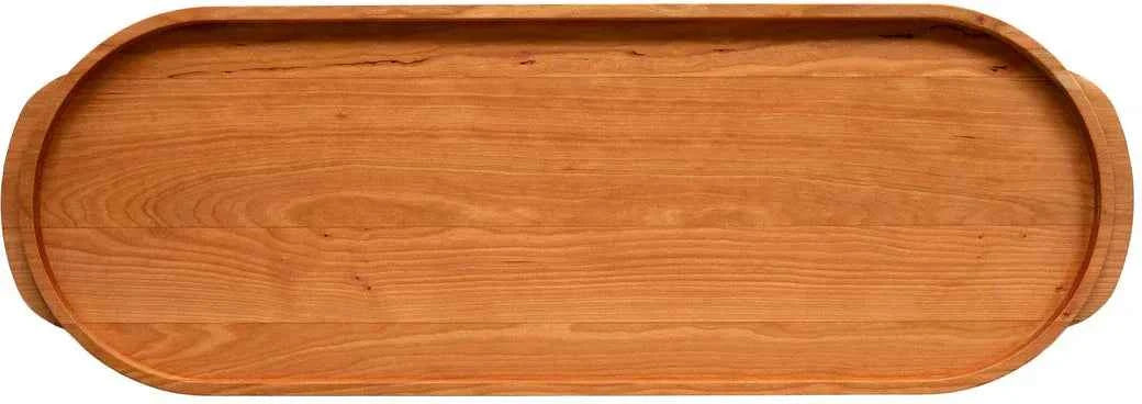 J.K. Adams - 36" x 12" x 1.25" Cherry Elmore Serving Platter - ESP-3612-CY - DISCONTINUED