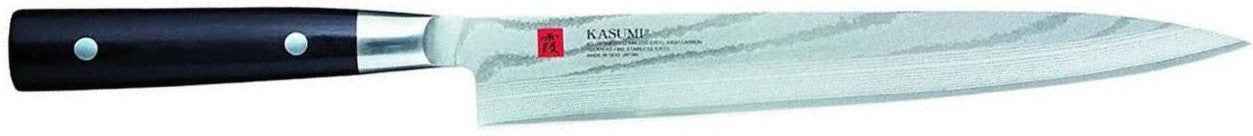 Kasumi - Stainless Steel & Pakkawood DAMASCUS 9.5-Inch Sashimi Knife - 85024