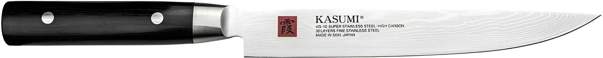 Kasumi - Stainless Steel & Pakkawood Damascus 8-Inch Carving Knife - 7184020
