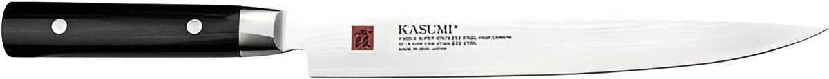 Kasumi - Stainless Steel & Pakkawood Damascus 9.5-Inch Slicing Knife - 7186024