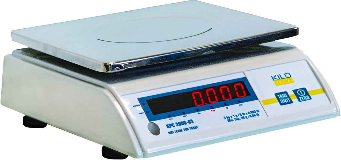 Kilotech - 3 kg x 0.5 g / 6 lb x 0.001 lb KPC 2000-03A 6 lb x 0.001 lb Electronic Portion Control/Weighing Scale - K851167