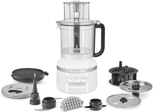 KitchenAid - 13 Cups 13-Cup Food Processor with Dicing Kit White - KFP1319WH