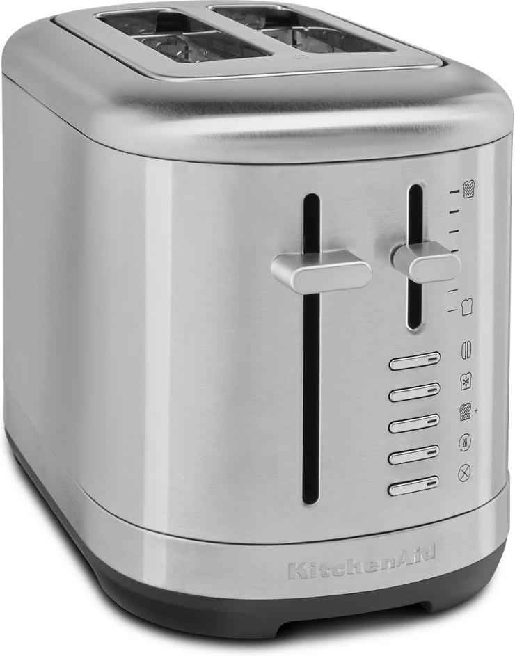 KitchenAid - Metal 2 Slice Brushed Stainless Steel Toaster - KMT2109SX