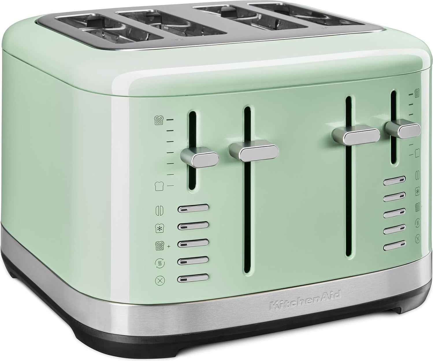 KitchenAid - Metal 4 Slice Pistachio Toaster - KMT4109PT