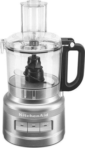 KitchenAid - 7-Cup Contour Silver Food Processor - KFP0718CU