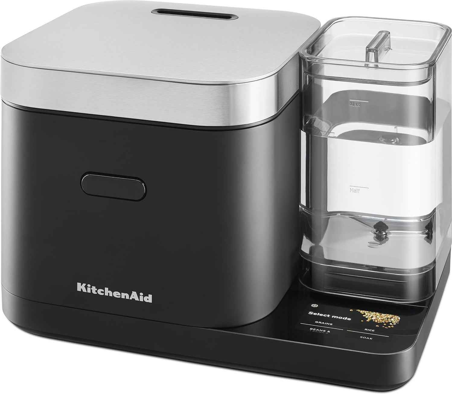KitchenAid - Black Matte Grain and Rice Slow Cooker - KGC3155BM