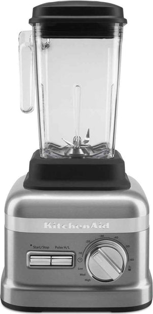 KitchenAid - Commercial NSF Contour Silver 3.5-HP Beverage Blender 60 oz Jar - KSBC1B0CU
