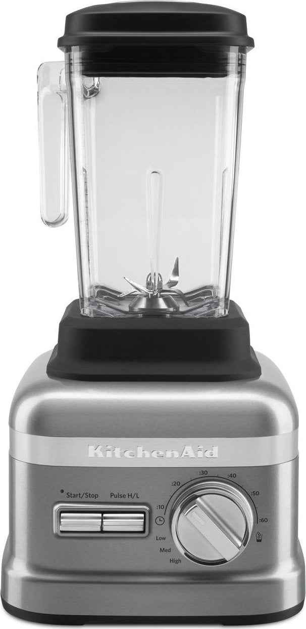 KitchenAid - Commercial NSF Contour Silver 3.5-HP Beverage Blender 60 oz Jar - KSBC1B0CU
