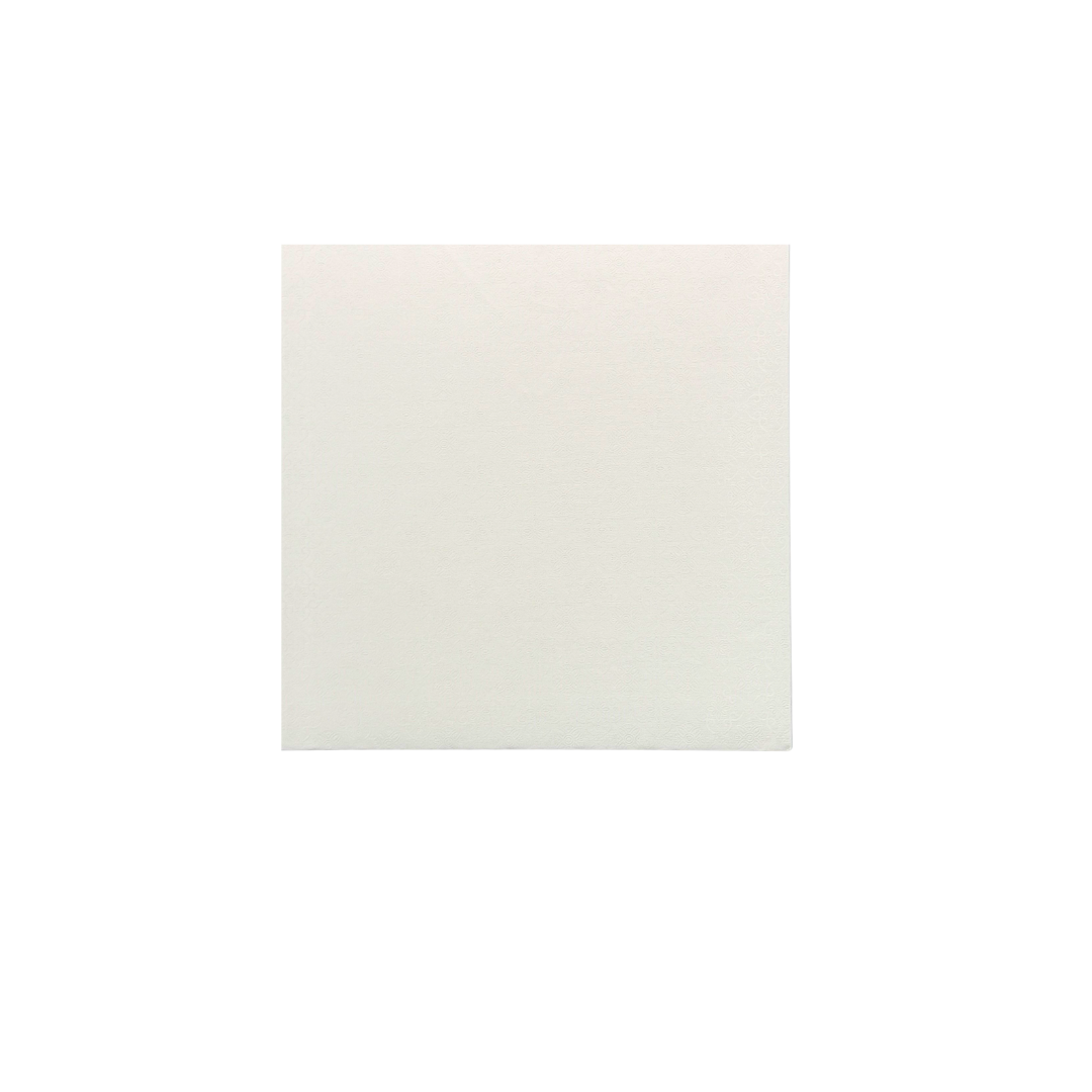 18" x 18"  Square Cake Board x 1/2" Thick, White, 12/Cs - ROY1/2-18SW