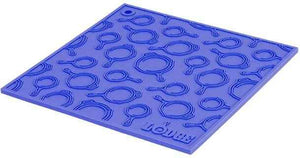 Lodge - 7" Square Silicone Trivet With Skillet Pattern Blue - AS7SKT31