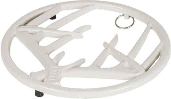 Lodge - 8" Enameled Cast Iron Antler Trivet Biscotti - EC8AT08