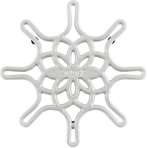 Lodge - 8" Enameled Cast Iron Skillet Trivet Oyster - EC8ST13