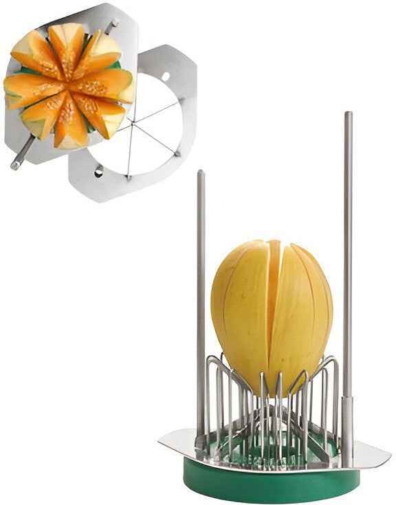 Louis Tellier - 16.5-Inch Stainless Steel 6 and 8 Parts Melon Dis-Connector - SM01