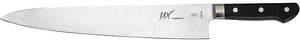 Mercer - 11.8" Super Stainless Steel Gyuto Knife with Black Delrin Handle - M16130