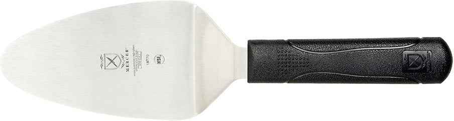 Mercer - 5" x 3" Stainless Steel Pie Server with Black Handle - M18770