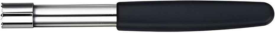 Mercer - 7" Stainless Steel Apple/Cupcake Corer with Black Polypropylene Handle in Packaged - M15600P