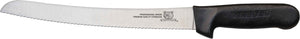 Omcan - 10-Inch Curved Slicer Knife with Black Polypropylene Handle, Pack of 15 - 12821