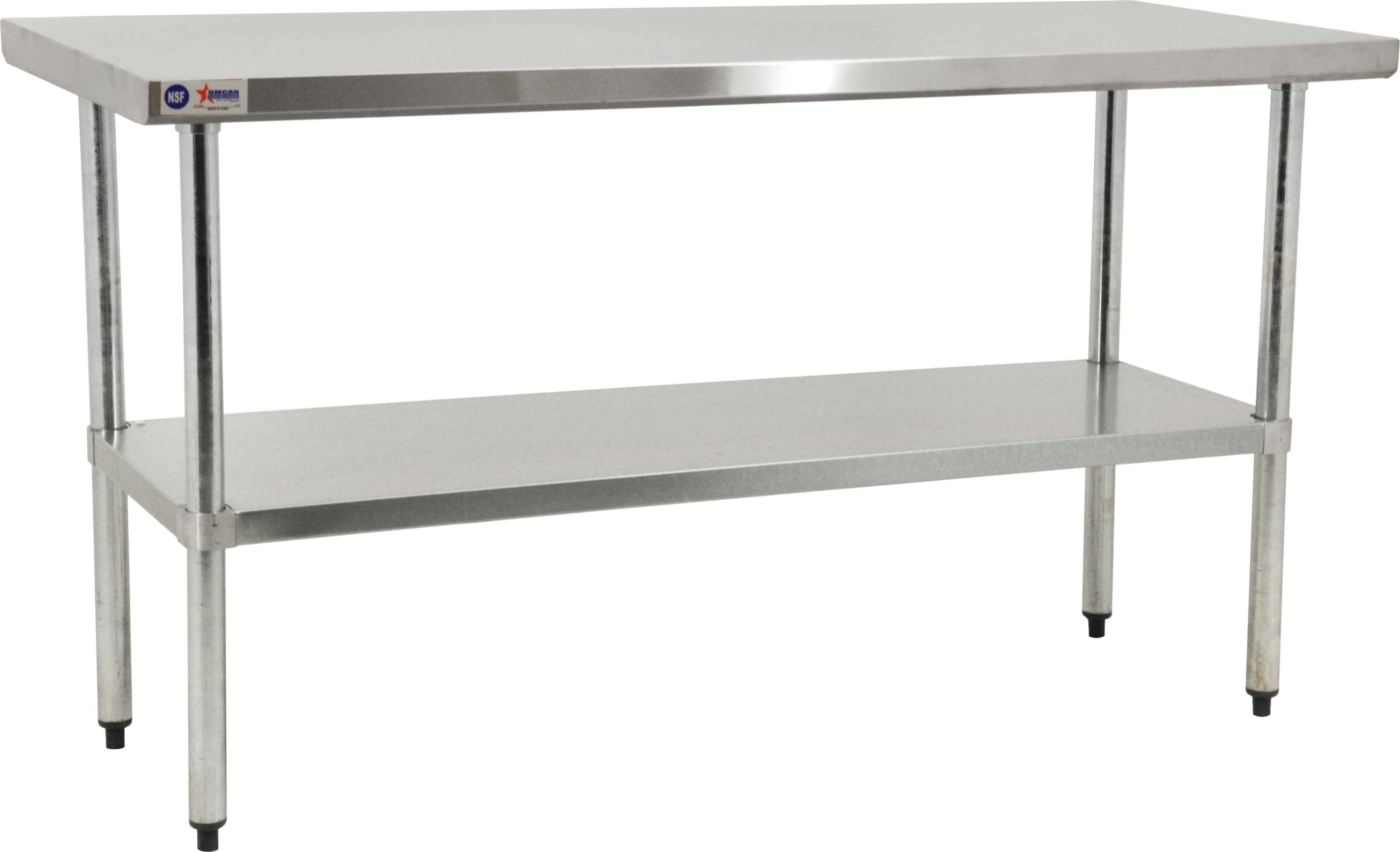 Omcan - 24” x 18” Standard Work Table - 43182