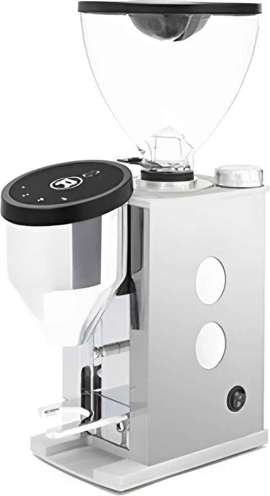 Rocket Espresso - FAUSTINO Chrome/White Espresso Grinder - R01-RG731M3W12 - DISCONTINUED
