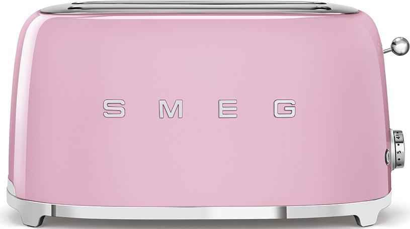 Smeg - Stee 4 Slice 50's Style Toaster Pink - TSF02PKUS - Discontinued