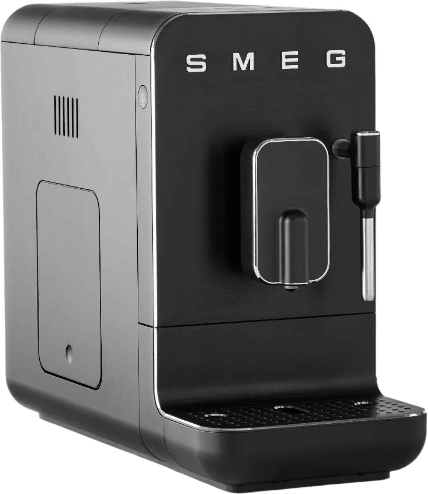 Smeg - Retro Style Black Automatic Espresso Coffee Machine  - BCC02FBMUS - DISCONTINUED