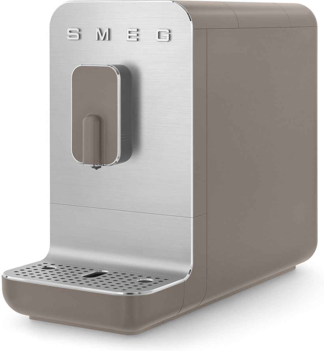 Smeg - Retro Style Espresso Coffee Machine Taupe - BCC01TPMUS - DISCONTINUED