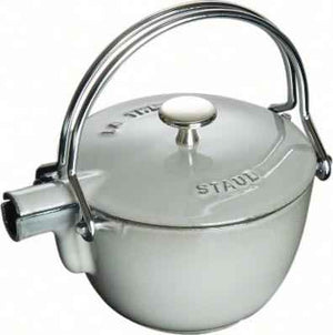 Staub - 1.16 Qt Cast Iron Tea Kettle Graphite Grey 1.1-Litre - 40509-420