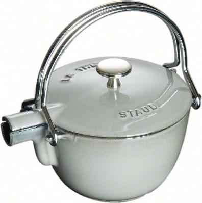 Staub - 1.16 Qt Cast Iron Tea Kettle Graphite Grey 1.1-Litre - 40509-420