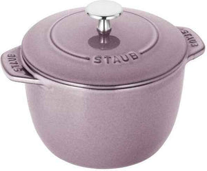 Staub - 1.8 Qt Round Cast Iron Cocotte Cherry Blossom 1.8-Litre- 1021929 - 1021929